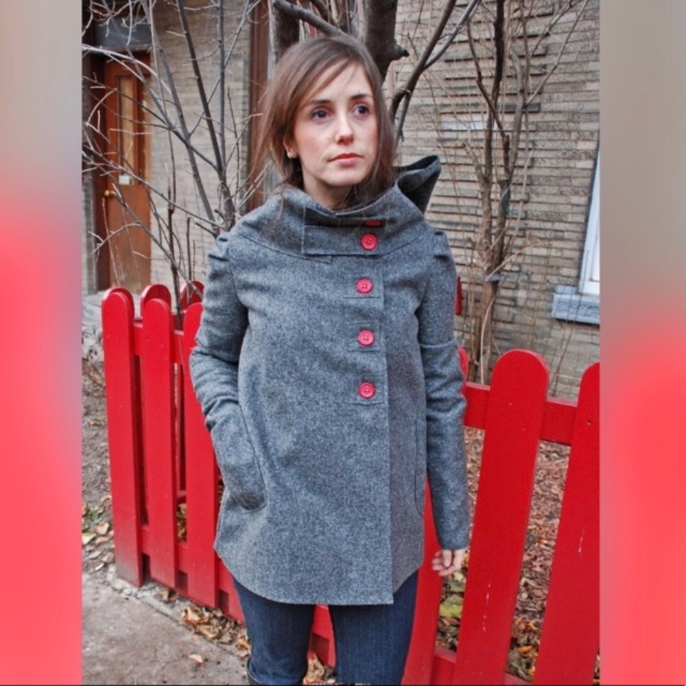 Little Houses Clothing wool Normanville Coat XS